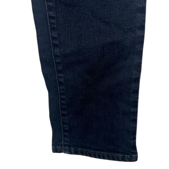 Paige Womens Straight Leg Jeans Size 27 Dark Wash Denim - Picture 4 of 8